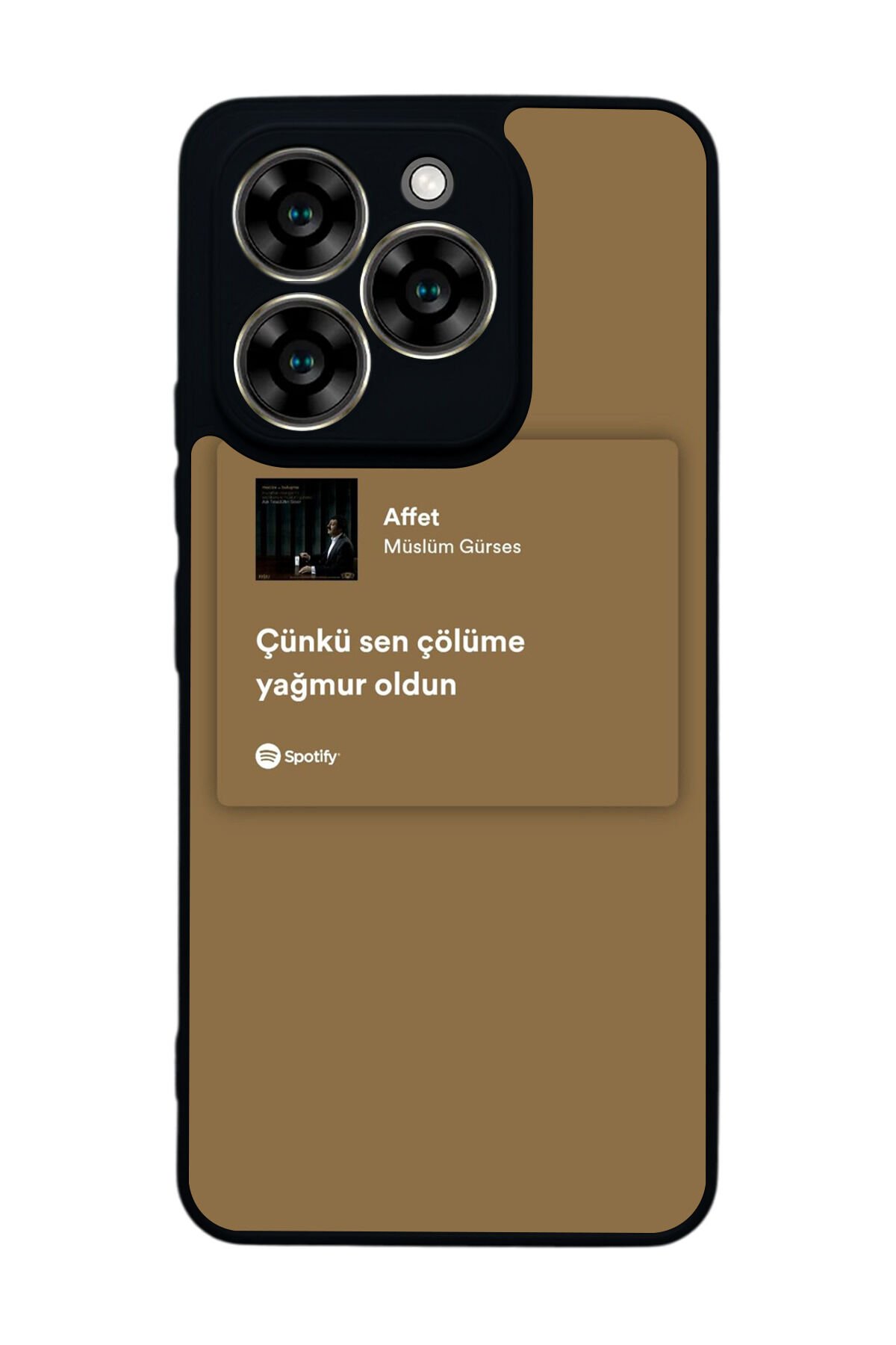 Reeder S919 Uyumlu Sarki Sozleri Tasarımlı Glossy Premium Kılıf