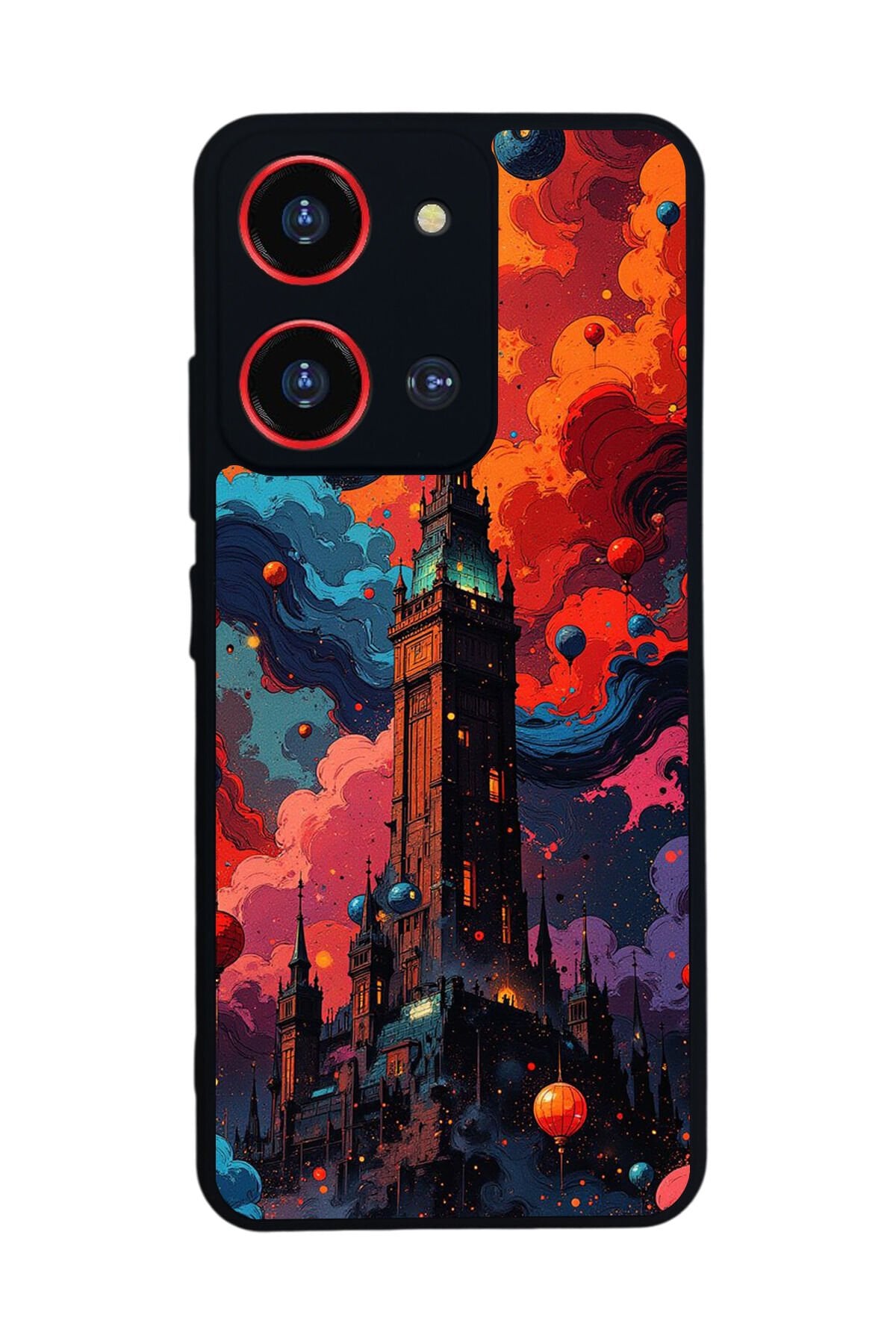 Reeder S19 Max Pro S ZOOM Uyumlu Abstract Tasarımlı Glossy Premium Kılıf