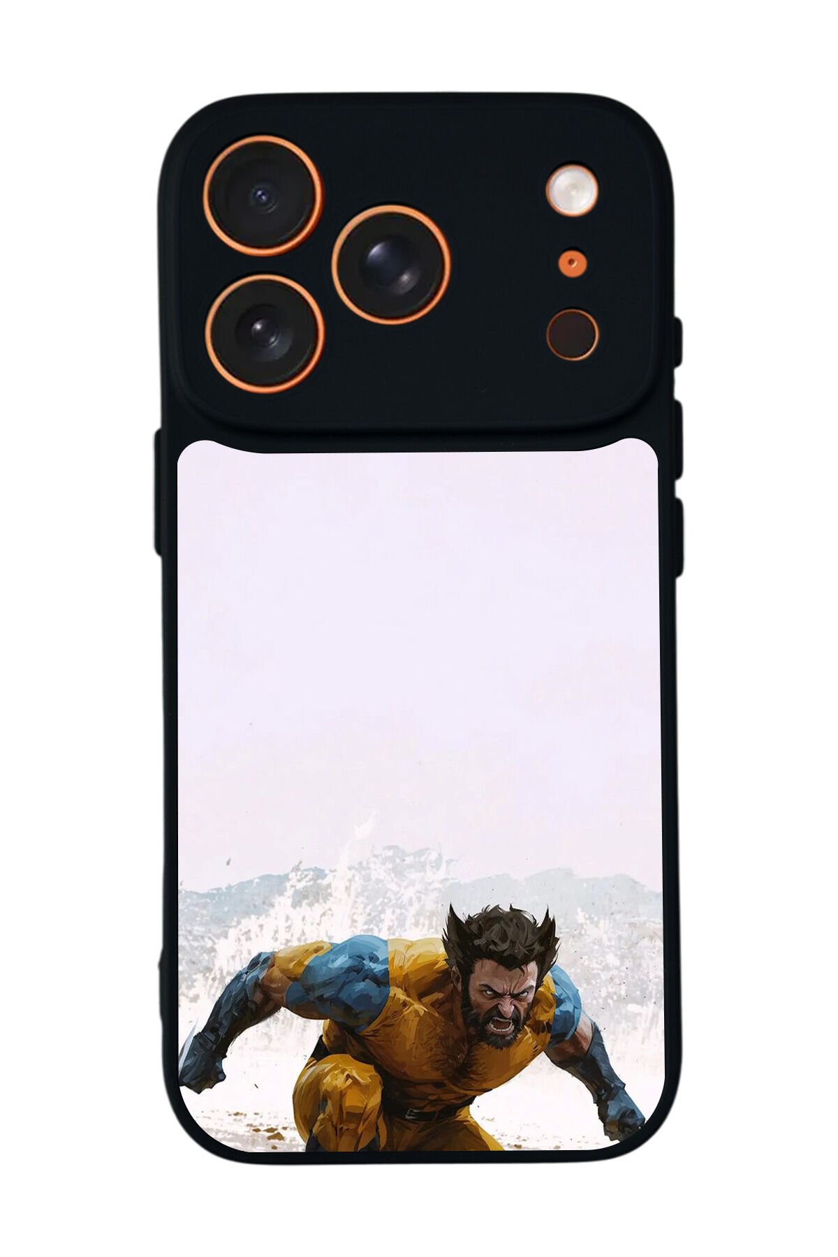 iPhone 17 Pro Max Uyumlu Wolverine Tasarımlı Glossy Premium Kılıf