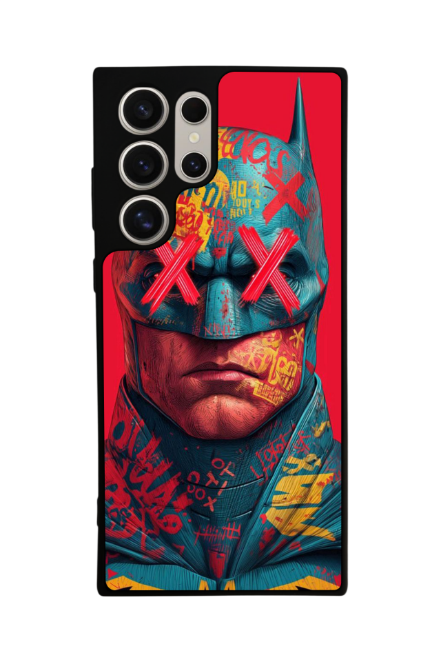 Samsung Galaxy S23 Ultra Uyumlu Batman Tasarımlı Glossy Premium Kılıf