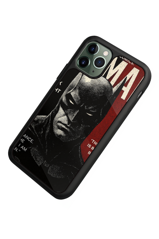 iPhone 11 Pro Uyumlu Batman Tasarımlı Glossy Premium Kılıf
