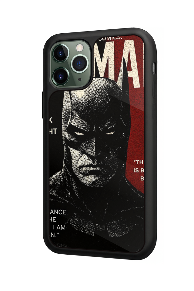 iPhone 11 Pro Uyumlu Batman Tasarımlı Glossy Premium Kılıf