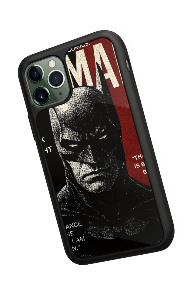 iPhone 11 Pro Uyumlu Batman Tasarımlı Glossy Premium Kılıf