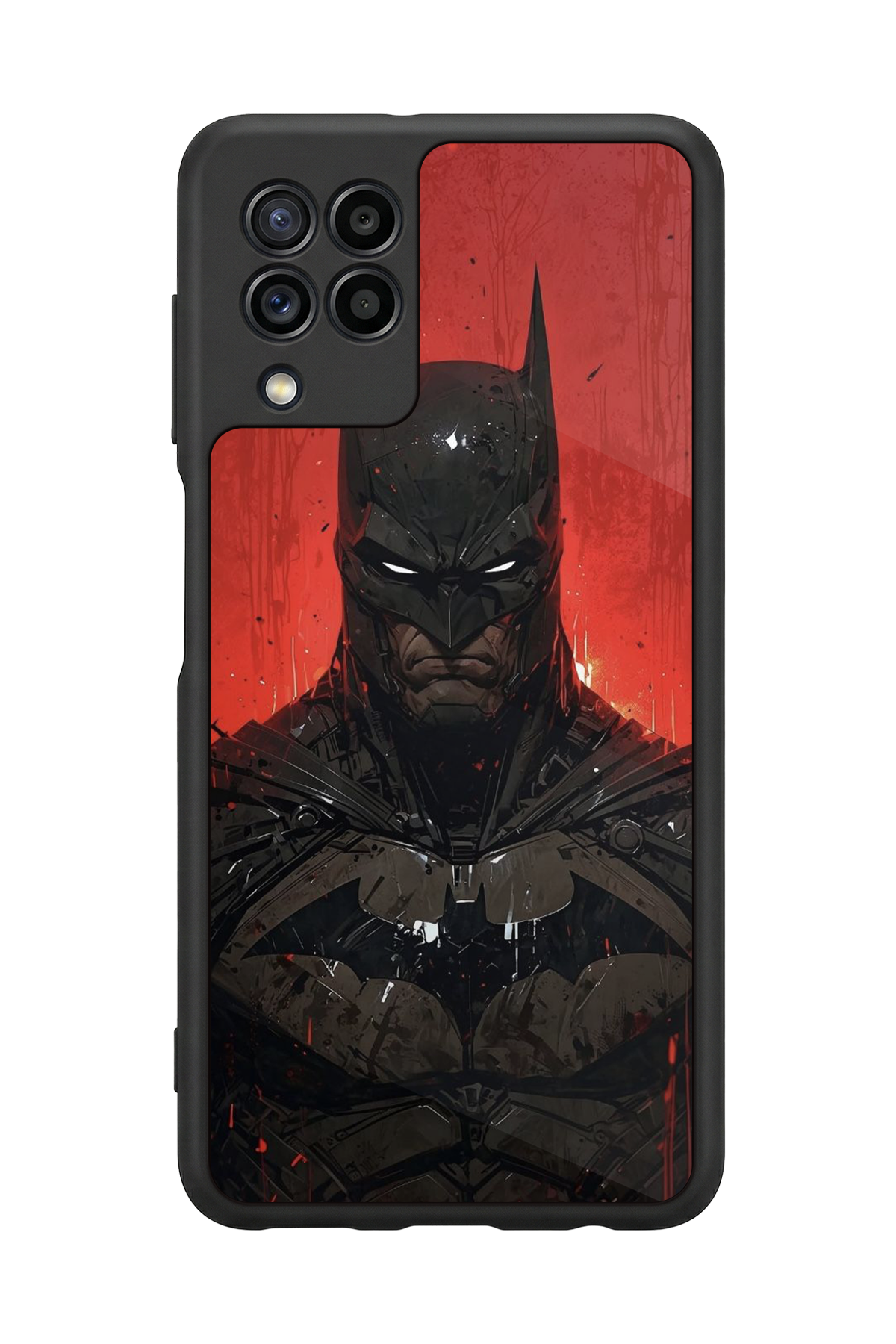 Samsung Galaxy M22 Uyumlu Batman Tasarımlı Glossy Premium Kılıf