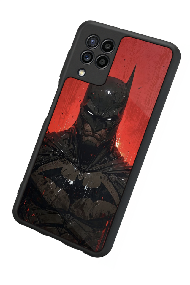 Samsung Galaxy M22 Uyumlu Batman Tasarımlı Glossy Premium Kılıf