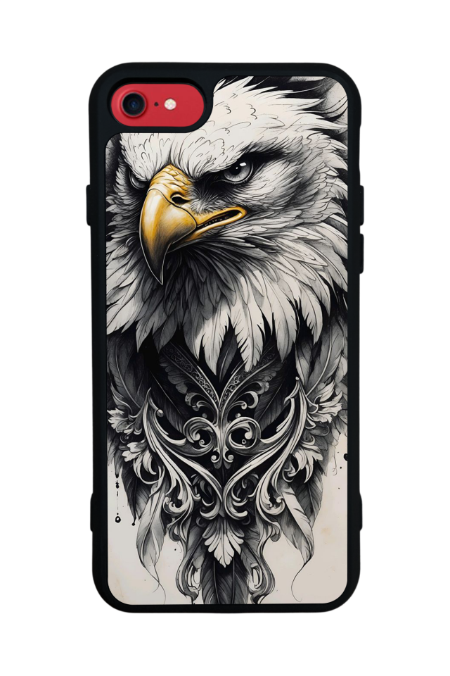 iPhone 8 Uyumlu Besiktas Tasarımlı Glossy Premium Kılıf