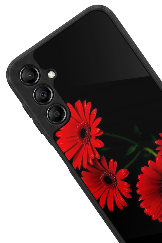 Samsung Galaxy A14 Uyumlu Cicek Tasarımlı Glossy Premium Kılıf