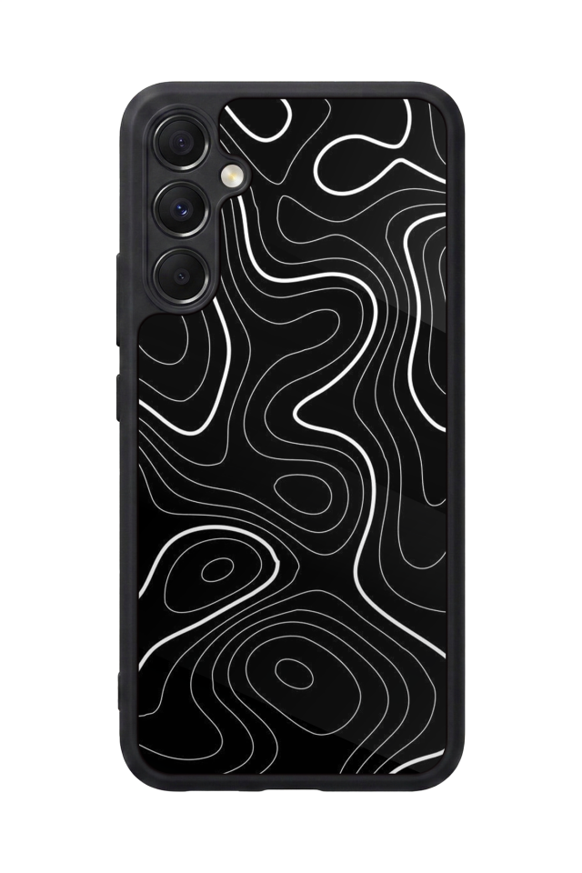 Samsung Galaxy M34 Uyumlu Çizgi Sanatı Tasarımlı Glossy Premium Kılıf