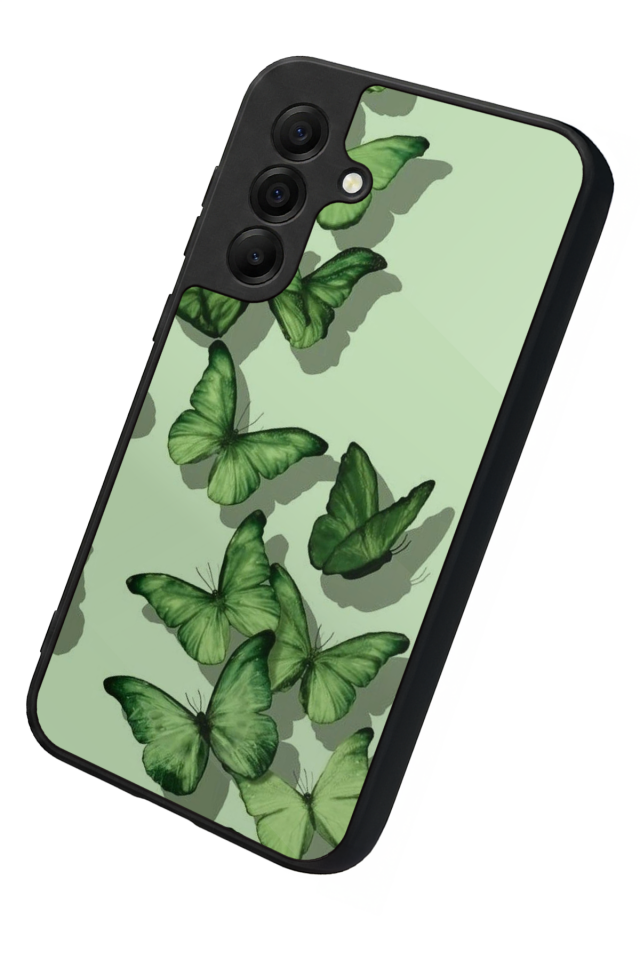 Samsung Galaxy A17 Uyumlu Kelebek Tasarımlı Glossy Premium Kılıf