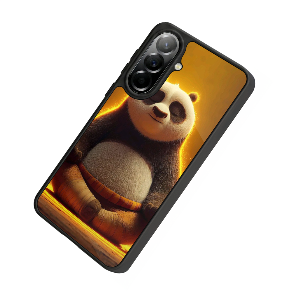 Samsung Galaxy A37 Uyumlu Kung Fu Panda Tasarımlı Glossy Premium Kılıf