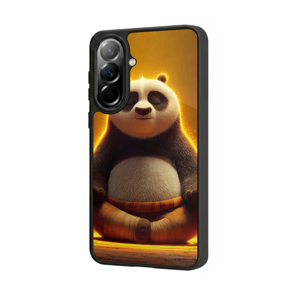Samsung Galaxy A37 Uyumlu Kung Fu Panda Tasarımlı Glossy Premium Kılıf