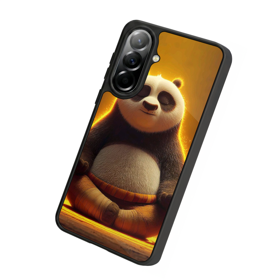 Samsung Galaxy A37 Uyumlu Kung Fu Panda Tasarımlı Glossy Premium Kılıf