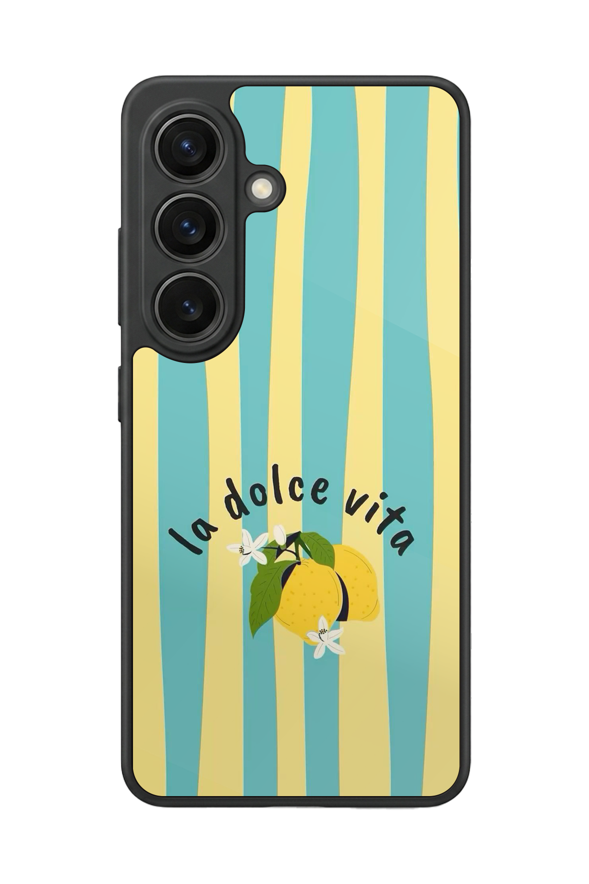 Samsung Galaxy S26 Uyumlu Limon Tasarımlı Glossy Premium Kılıf