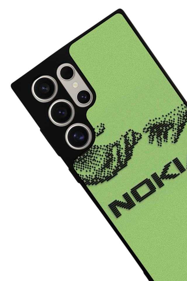 Samsung Galaxy S22 Ultra Uyumlu Nokia Tasarımlı Glossy Premium Kılıf