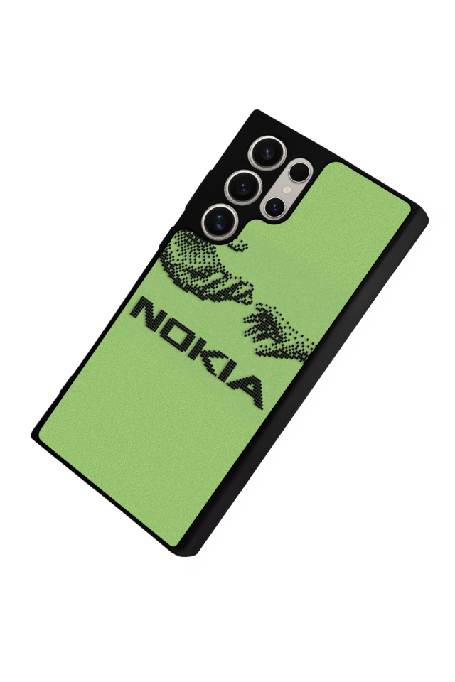 Samsung Galaxy S22 Ultra Uyumlu Nokia Tasarımlı Glossy Premium Kılıf