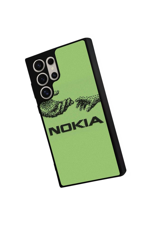 Samsung Galaxy S22 Ultra Uyumlu Nokia Tasarımlı Glossy Premium Kılıf