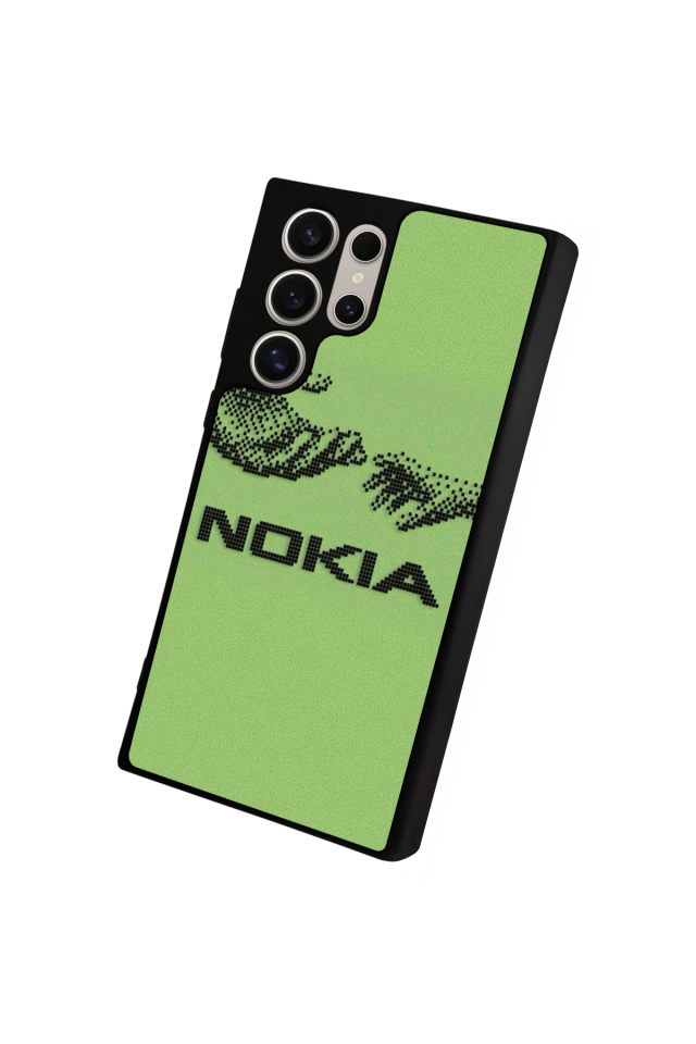 Samsung Galaxy S22 Ultra Uyumlu Nokia Tasarımlı Glossy Premium Kılıf