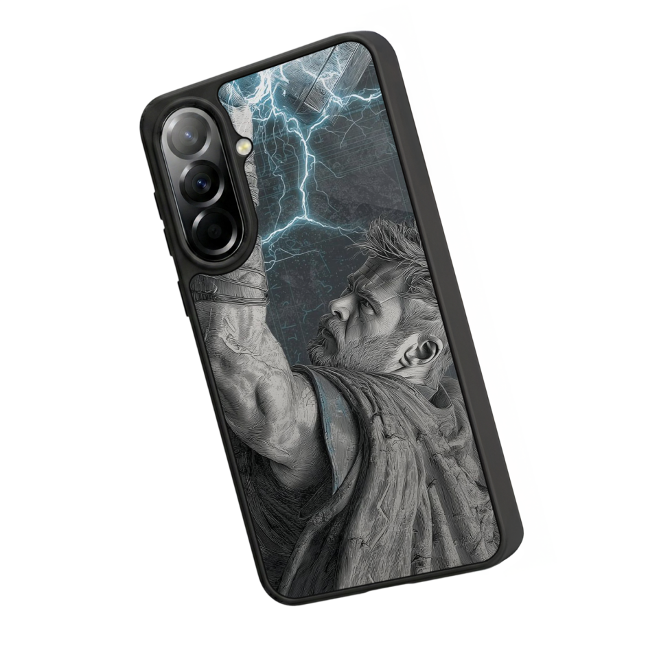 Samsung Galaxy A57 Uyumlu Thor Tasarımlı Glossy Premium Kılıf