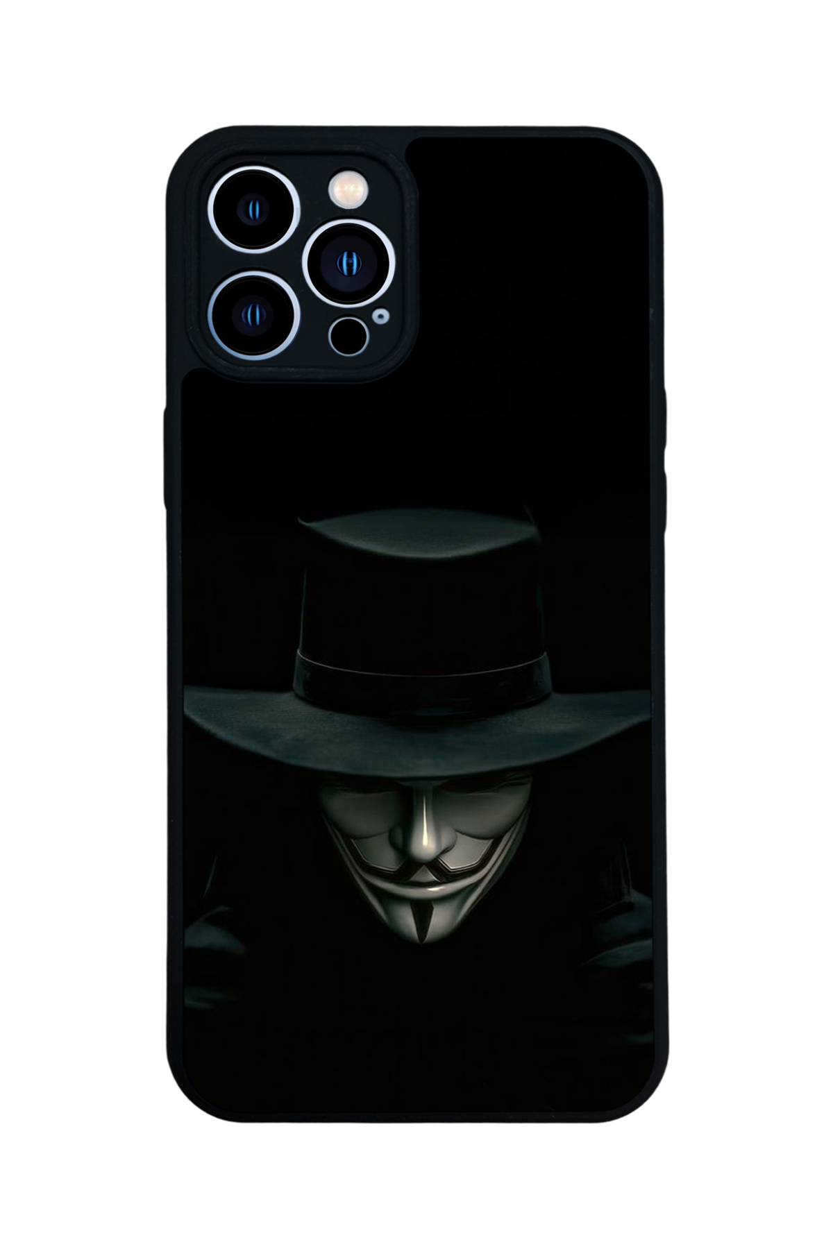 iPhone 12 Pro Max Uyumlu Vendetta Tasarımlı Glossy Premium Kılıf