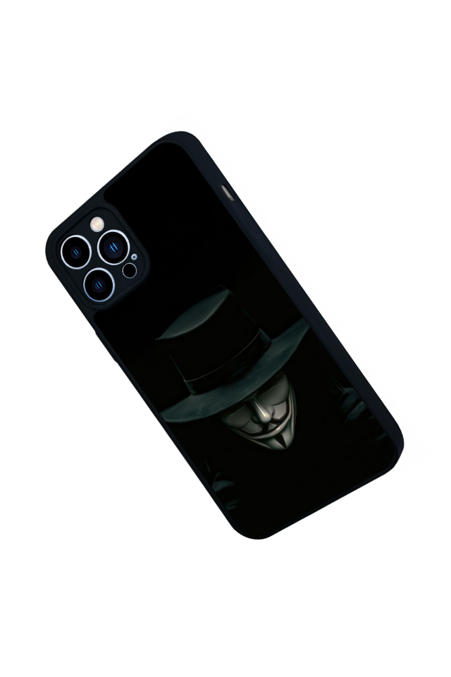 iPhone 12 Pro Max Uyumlu Vendetta Tasarımlı Glossy Premium Kılıf