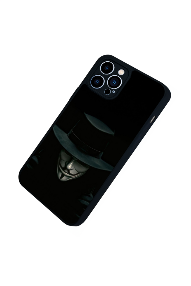 iPhone 12 Pro Max Uyumlu Vendetta Tasarımlı Glossy Premium Kılıf