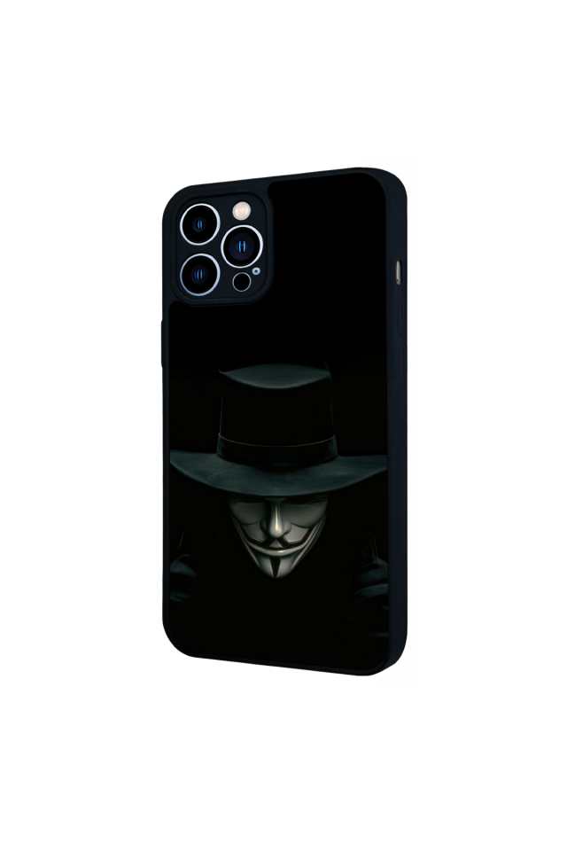 iPhone 12 Pro Max Uyumlu Vendetta Tasarımlı Glossy Premium Kılıf