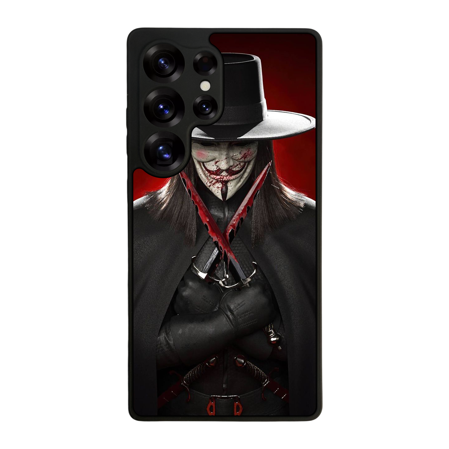 Samsung Galaxy S25 Ultra Uyumlu Vendetta Tasarımlı Glossy Premium Kılıf