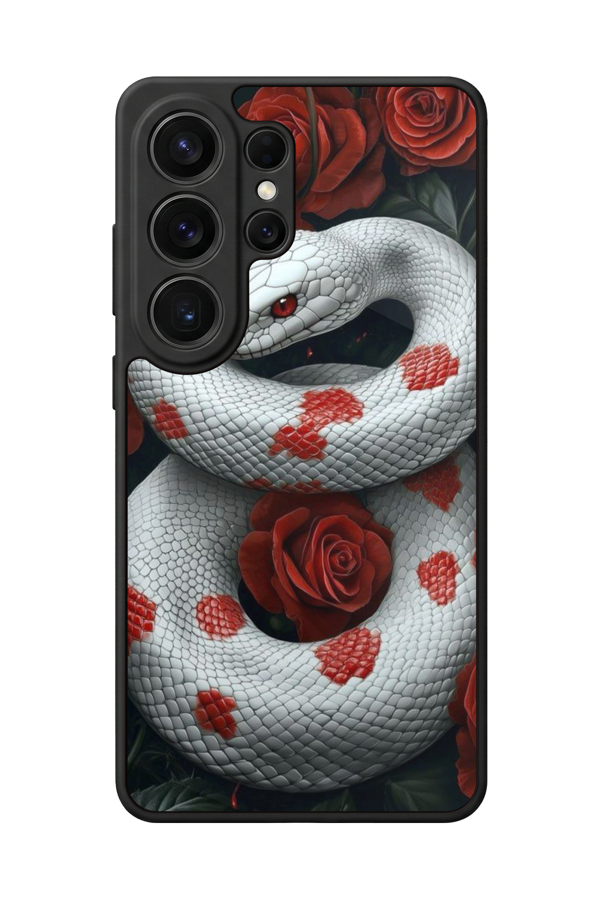 Samsung Galaxy S26 Ultra Uyumlu Yılan Tasarımlı Glossy Premium Kılıf