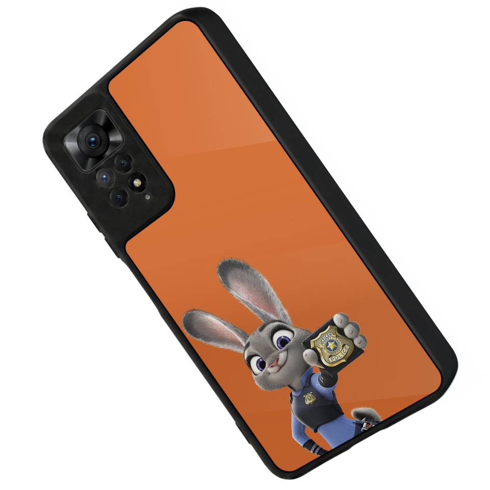 Xiaomi Redmi Note 12 Pro Uyumlu Zootropolis Tasarımlı Glossy Premium Kılıf