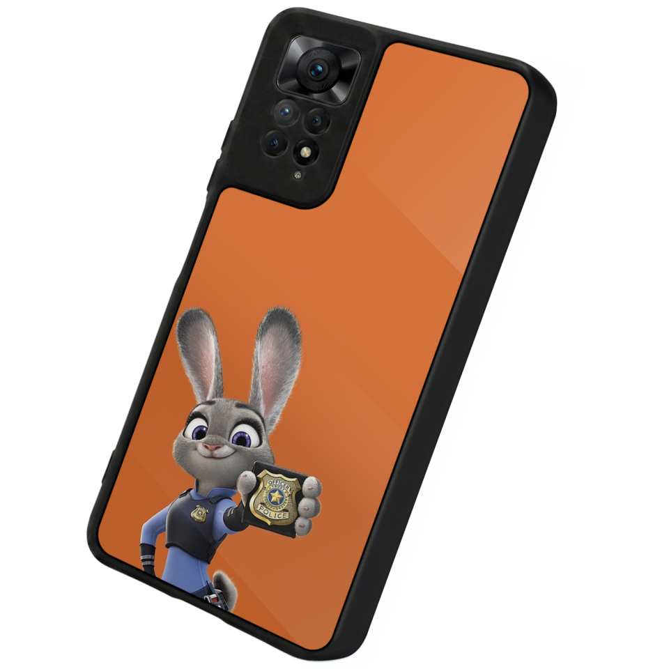 Xiaomi Redmi Note 12 Pro Uyumlu Zootropolis Tasarımlı Glossy Premium Kılıf