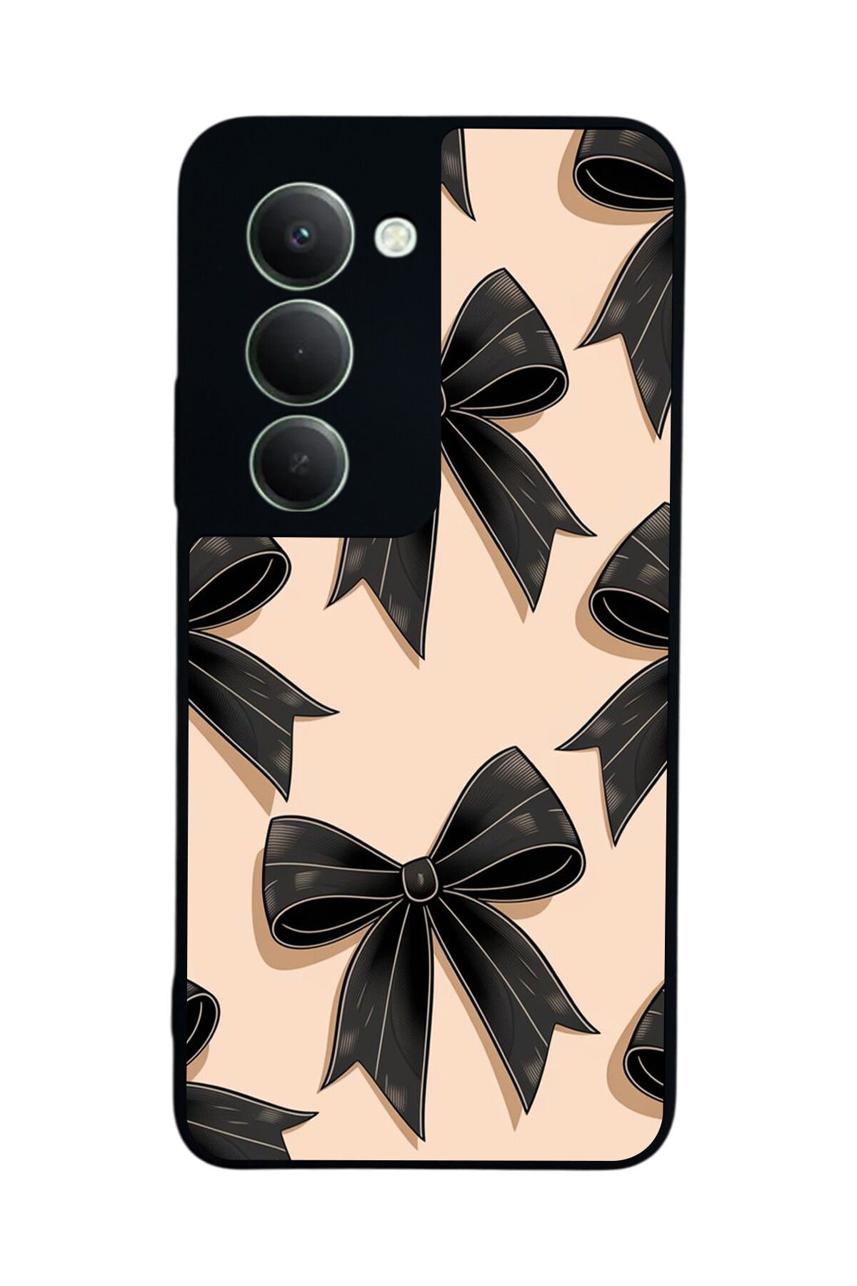 Xiaomi Redmi 15 5G Uyumlu Kurdele Tasarımlı Glossy Premium Kılıf
