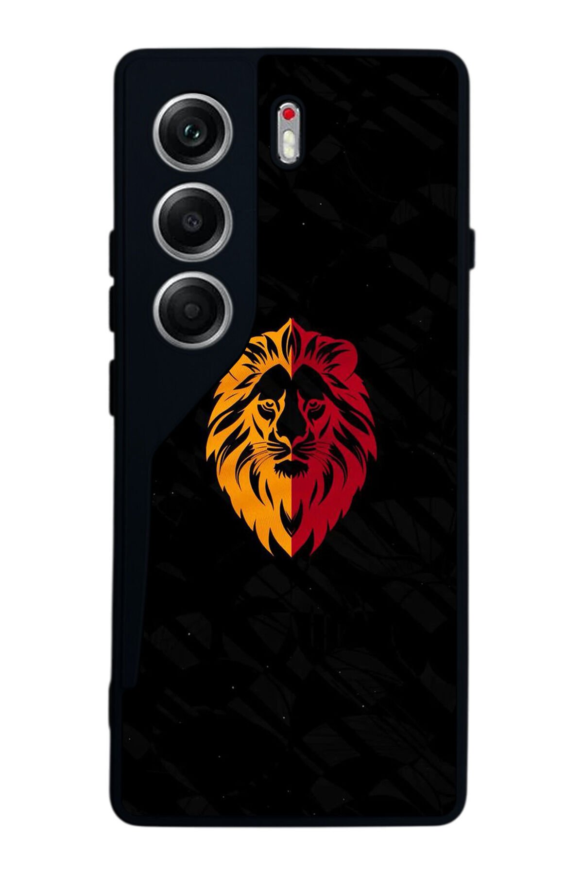 Tecno Camon 40 Uyumlu Aslan Tasarımlı Glossy Premium Kılıf