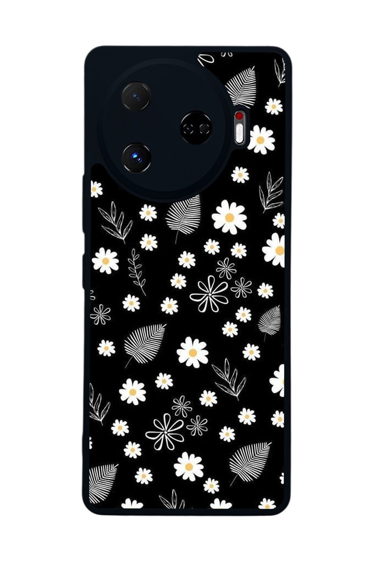 Tecno Camon 30 Pro Uyumlu Floral Tasarımlı Glossy Premium Kılıf