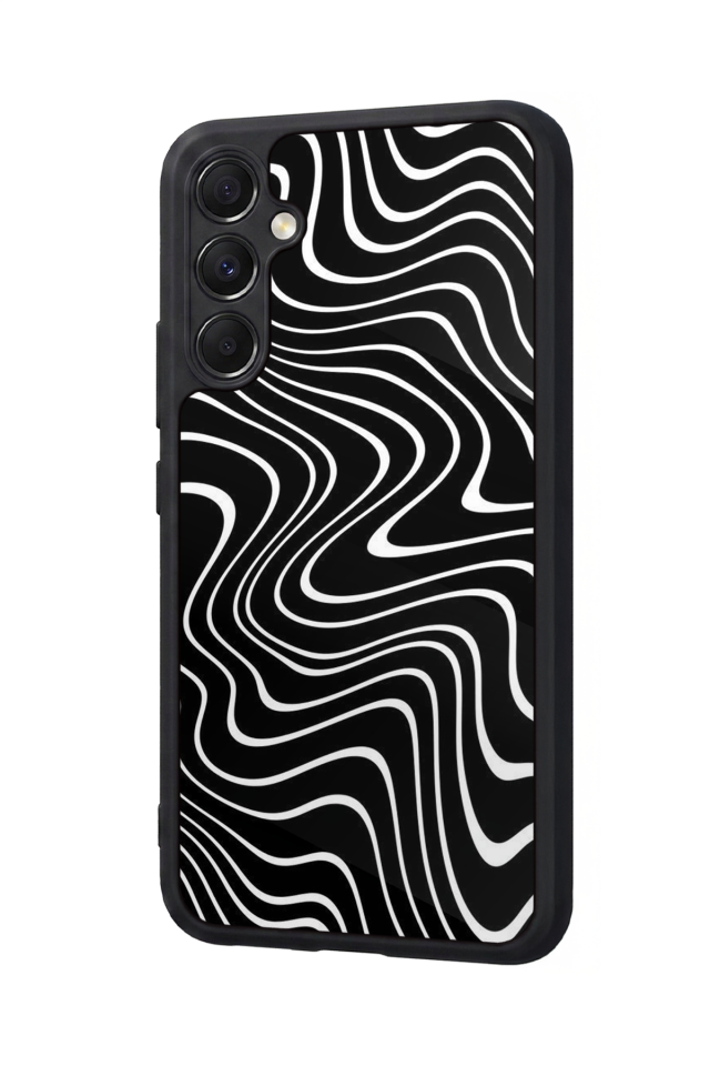 Samsung Galaxy M34 Uyumlu Çizgi Sanatı Tasarımlı Glossy Premium Kılıf