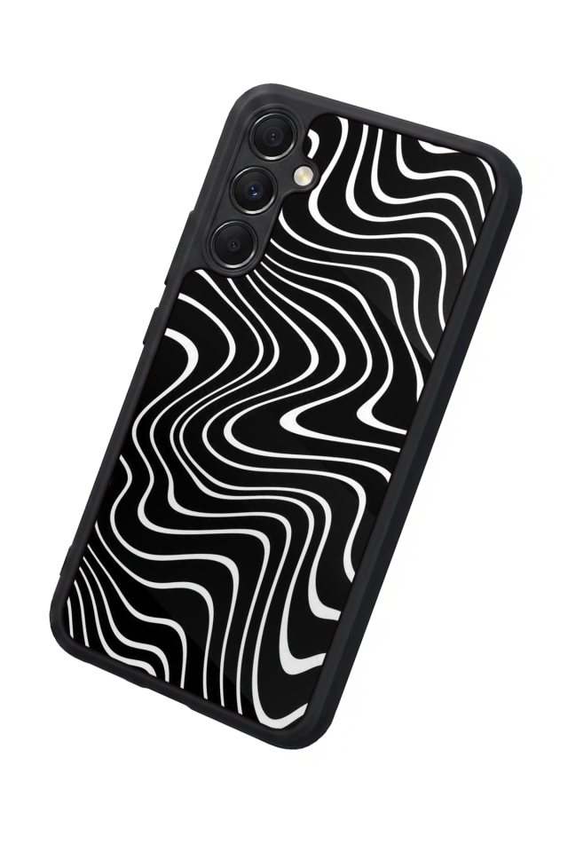 Samsung Galaxy M34 Uyumlu Çizgi Sanatı Tasarımlı Glossy Premium Kılıf