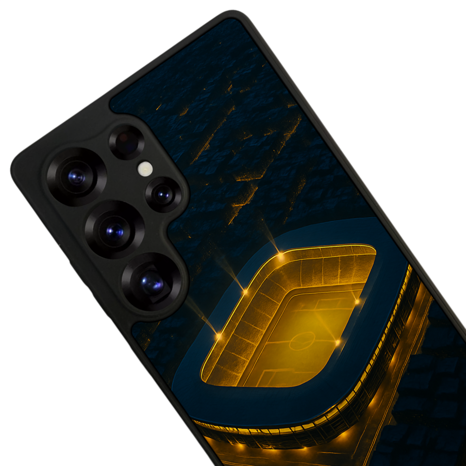 Samsung Galaxy S25 Ultra Uyumlu Fenerbahce Tasarımlı Glossy Premium Kılıf