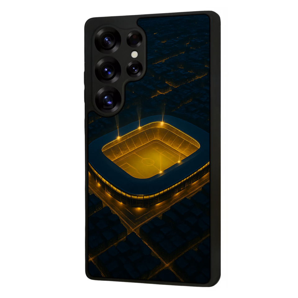 Samsung Galaxy S25 Ultra Uyumlu Fenerbahce Tasarımlı Glossy Premium Kılıf