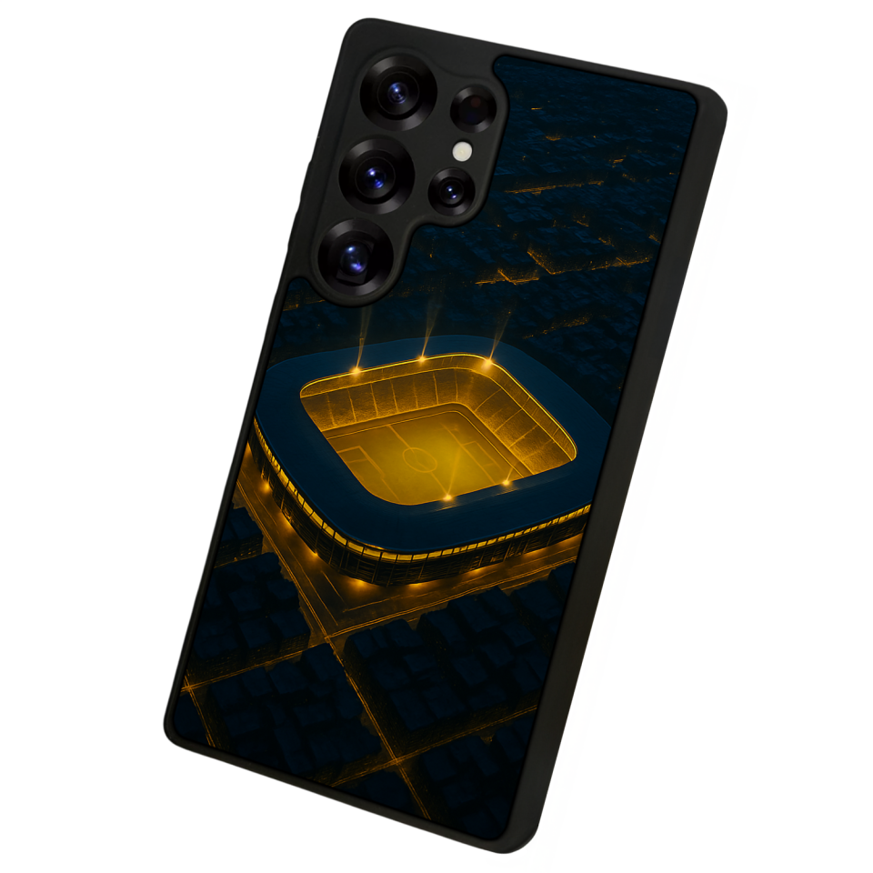 Samsung Galaxy S25 Ultra Uyumlu Fenerbahce Tasarımlı Glossy Premium Kılıf