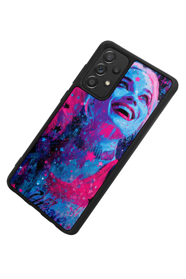 Samsung Galaxy A72 Uyumlu HarleyQueen Tasarımlı Glossy Premium Kılıf