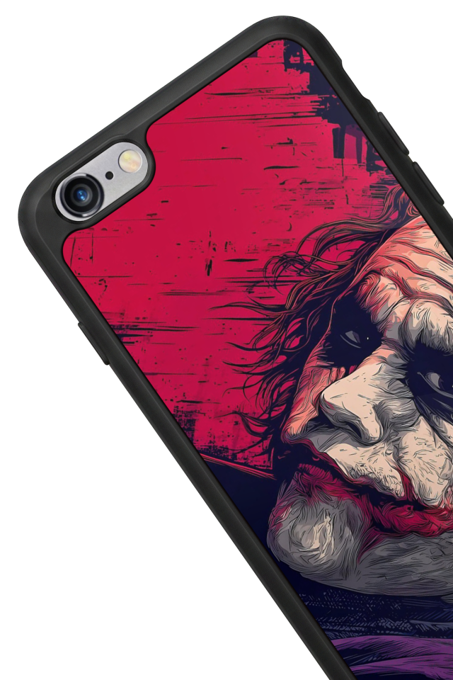 iPhone 6 Plus Uyumlu Joker Tasarımlı Glossy Premium Kılıf