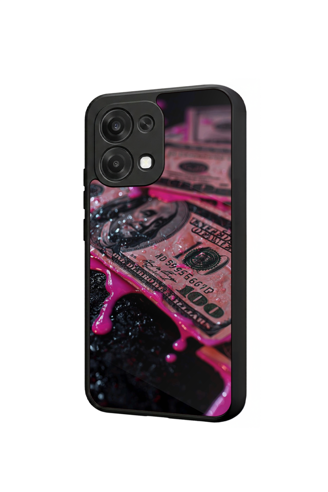 Oppo A6 Pro Uyumlu Para Tasarımlı Glossy Premium Kılıf