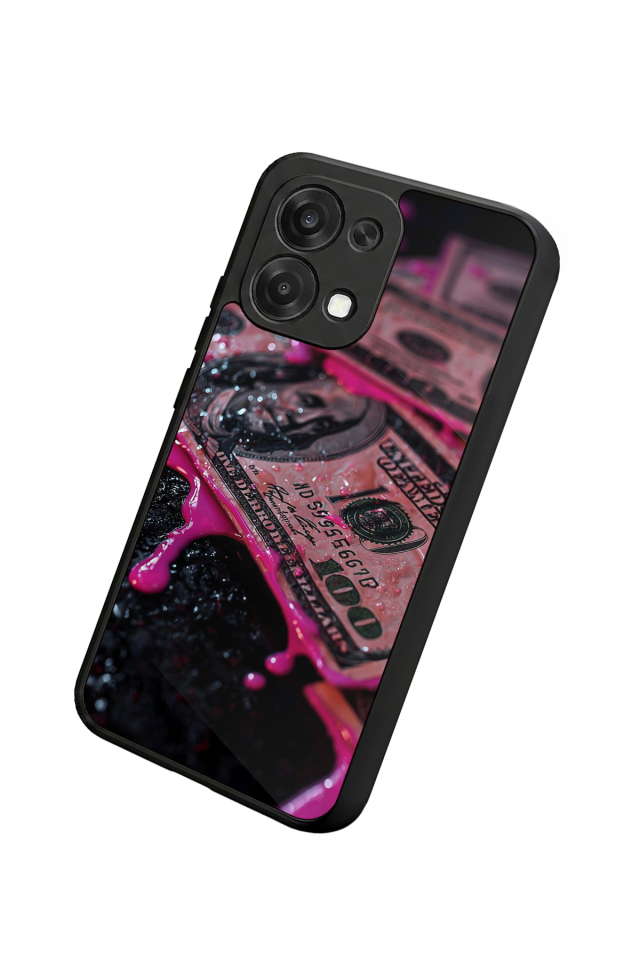 Oppo A6 Pro Uyumlu Para Tasarımlı Glossy Premium Kılıf