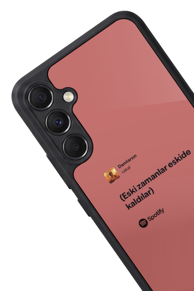 Samsung Galaxy A34 Uyumlu Sarki Sozleri Tasarımlı Glossy Premium Kılıf