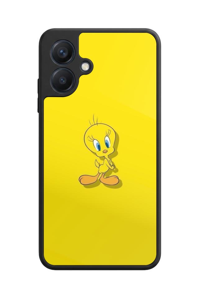 Samsung Galaxy A07 Uyumlu Tweety Tasarımlı Glossy Premium Kılıf