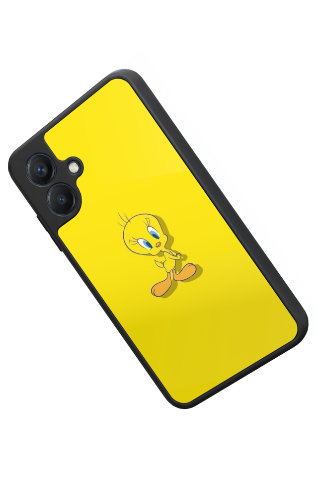 Samsung Galaxy A07 Uyumlu Tweety Tasarımlı Glossy Premium Kılıf