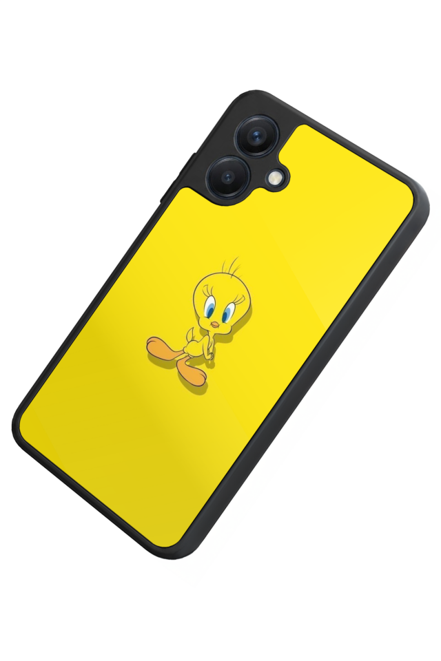 Samsung Galaxy A07 Uyumlu Tweety Tasarımlı Glossy Premium Kılıf