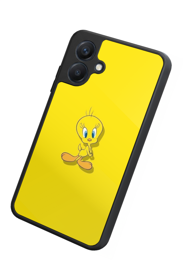 Samsung Galaxy A07 Uyumlu Tweety Tasarımlı Glossy Premium Kılıf