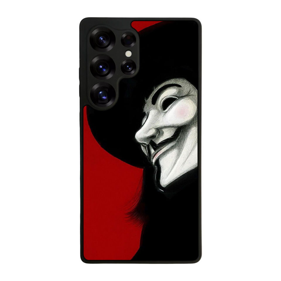 Samsung Galaxy S25 Ultra Uyumlu Vendetta Tasarımlı Glossy Premium Kılıf