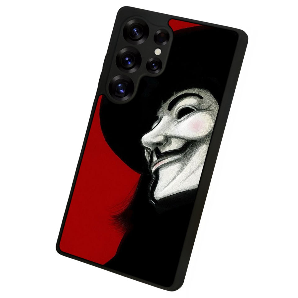 Samsung Galaxy S25 Ultra Uyumlu Vendetta Tasarımlı Glossy Premium Kılıf