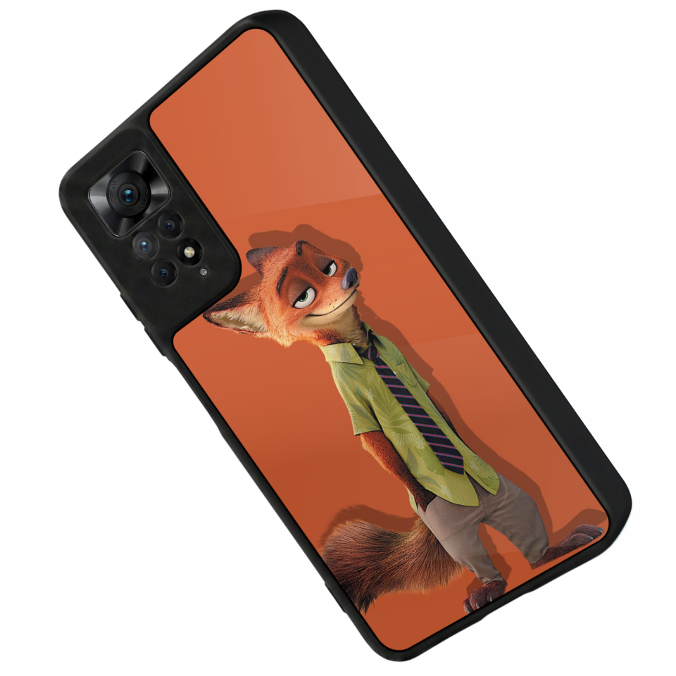Xiaomi Redmi Note 12 Pro Uyumlu Zootropolis Tasarımlı Glossy Premium Kılıf